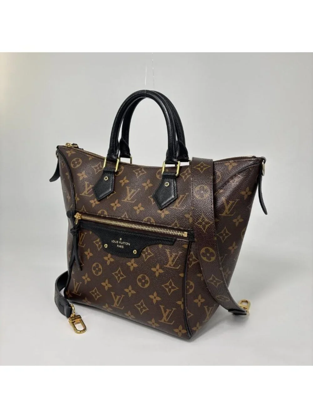 Louis Vuitton Monogram Macassar Tournelle PM Handbag